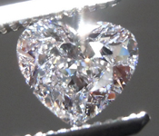 0.80ct Pink SI1 Heart Shape Diamond R9076