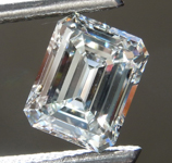 1.14ct F IF Emerald Cut Diamond R9263