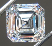 1.55ct D VS1 Asscher Cut Lab Grown Diamond R9451