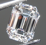 1.06ctw F VVS2 Emerald Cut Lab Grown Diamond R9474