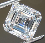 1.32ct E SI1 Asscher Cut Lab Grown Diamond R9502