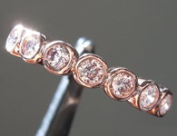 SOLD...0.38ctw Pink VS Round Brilliant Diamond Ring R9820