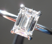 SOLD...1.00ct E VS Emerald Cut Lab Grown Diamond Ring R9883