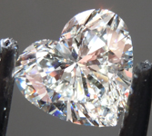 3.06ct H Heart Shape Lab Grown Diamond R9952