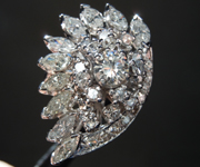 2.40ctw (estimated) Vintage Diamond Ring R9879