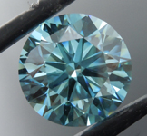 7.01ct Deep Blue VS1 Round Brilliant Lab Grown Diamond R9986