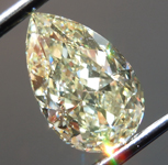 SOLD.....3.02ct Yellow SI1 Pear Shape Diamond R10010