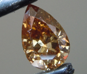 1.04ct Brown VS2 Pear Shape Diamond R10060