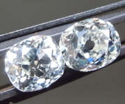 1.31ctw K-L VS2 Old Mine Brilliant Diamond Earrings R10069