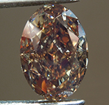 3.02ct Brown Oval Shape Diamond R10104