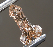 0.67ct Brown Novelty Shape Diamond R10129