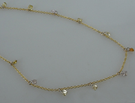 0.93ctw Fancy Colored Diamond Necklace R10159