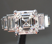 SOLD...2.55ct F VS2 Asscher Cut Lab Grown Diamond Ring R10260