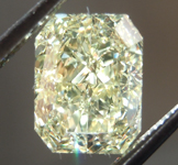 SOLD....1.50ct Yellow VVS2 Radiant Cut Diamond R10349