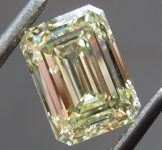 SOLD....3.31ct Yellow VS1 Emerald Cut Lab Grown Diamond R10367