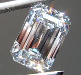 SOLD....3.01ct F VS1 Emerald Cut Lab Grown Diamond R10380