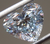 3.01ct H (Blue) VS2 Heart Shape Lab Grown Diamond R10408