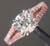 1.15ct J Round Brilliant Diamond Ring R10366