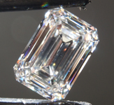 4.08ct F VS1 Emerald Cut Lab Grown Diamond R10531