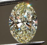 1.93ct Yellow VS1 Oval Shape Lab Grown Diamond R10569