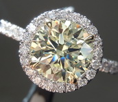 1.70ct U-V I1 Round Brilliant Diamond Ring R10156