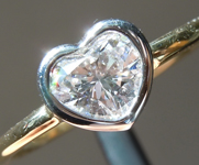 SOLD......Colorless Diamond Ring: .55ct D Internally Flawless Heart Shape Diamond Ring GIA R5814