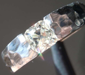 SOLD...0.57ct L VS2 Peruzzi Cut Diamond Ring R7232