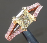 1.00ct U-V SI1 Princess Cut Diamond Ring R8159