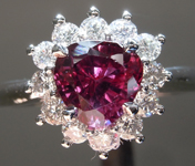 1.25ct Purple Triangular Sapphire Ring R8725