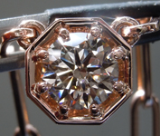 2.01ct K (Brown) SI1 Round Brilliant Lab Grown Diamond Necklace R9420