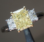 1.30ct Y-Z Radiant Cut Diamond Ring R9445