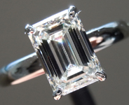 1.52ct I VS1 Emerald Cut Lab Grown Diamond Ring R9452