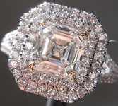 1.51ct E VS1 Asscher Cut Lab Grown Diamond Ring R9547