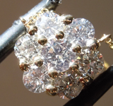 1.00ctw G-H Round Brilliant Diamond Necklace R9797