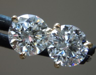 SOLD....2.03ctw E SI1 Round Brilliant Lab Grown Diamond Earrings R9670