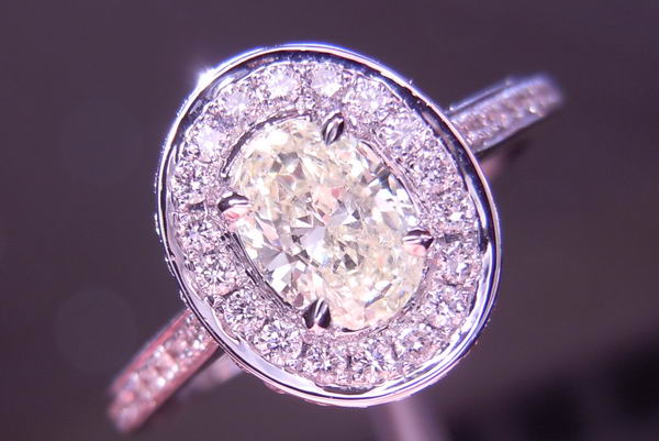 oval diamond ring
