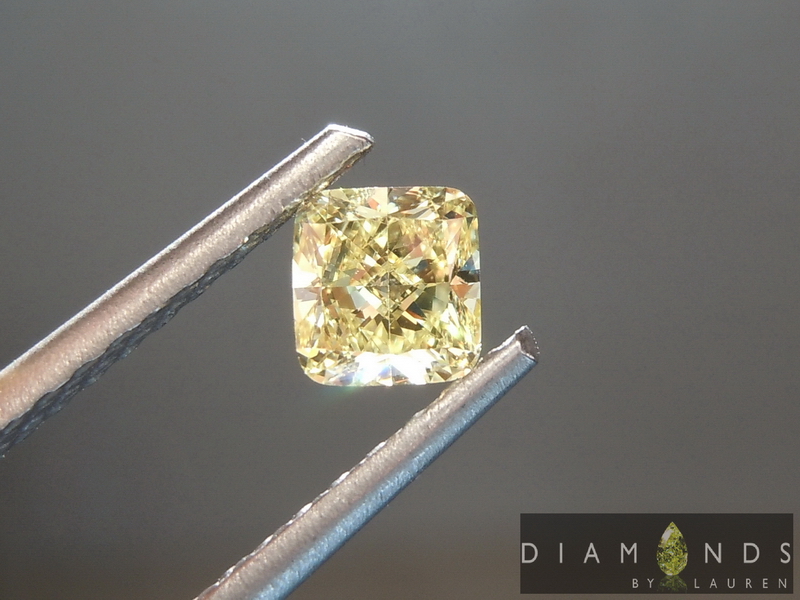 natural canary diamond