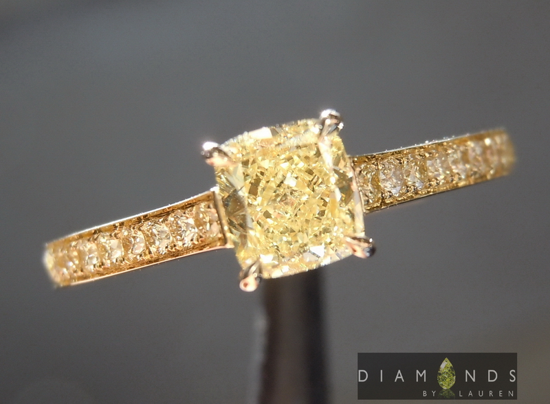 yellow diamond ring