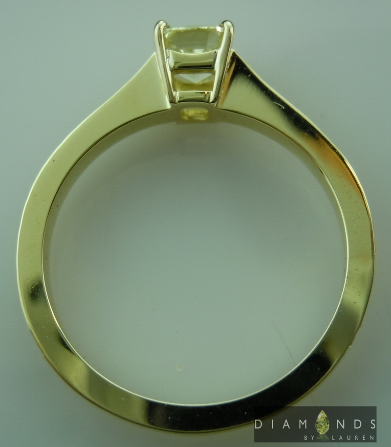 canary diamond ring