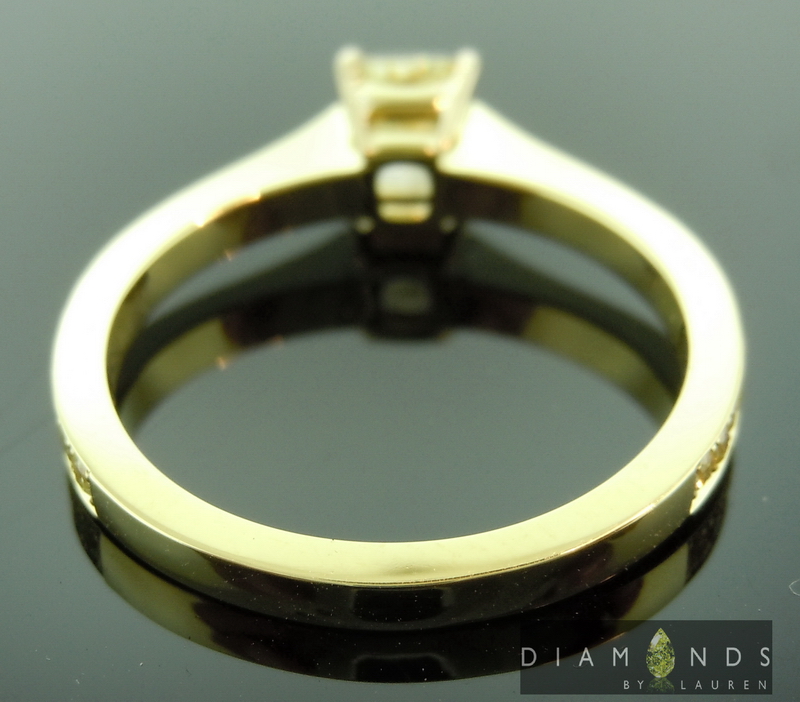 canary diamond ring