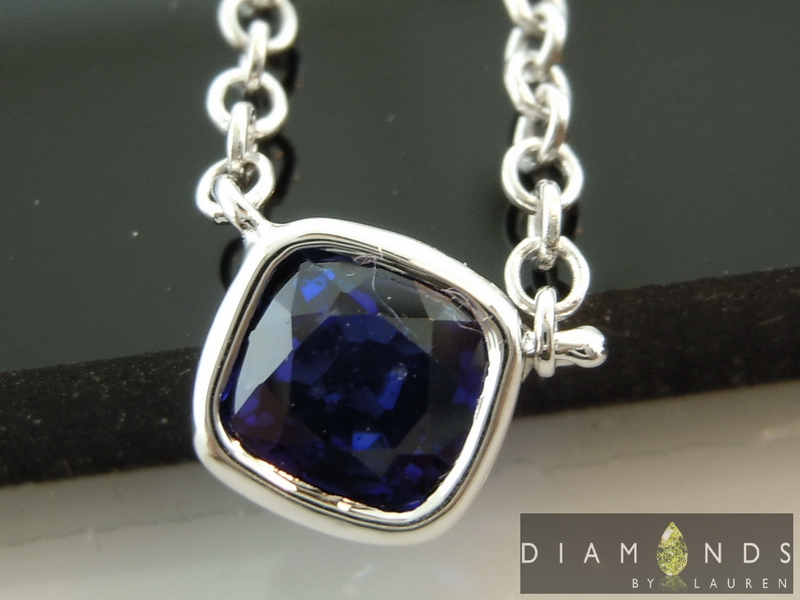sapphire necklace