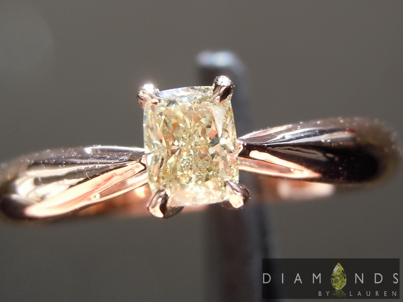 canary diamond ring