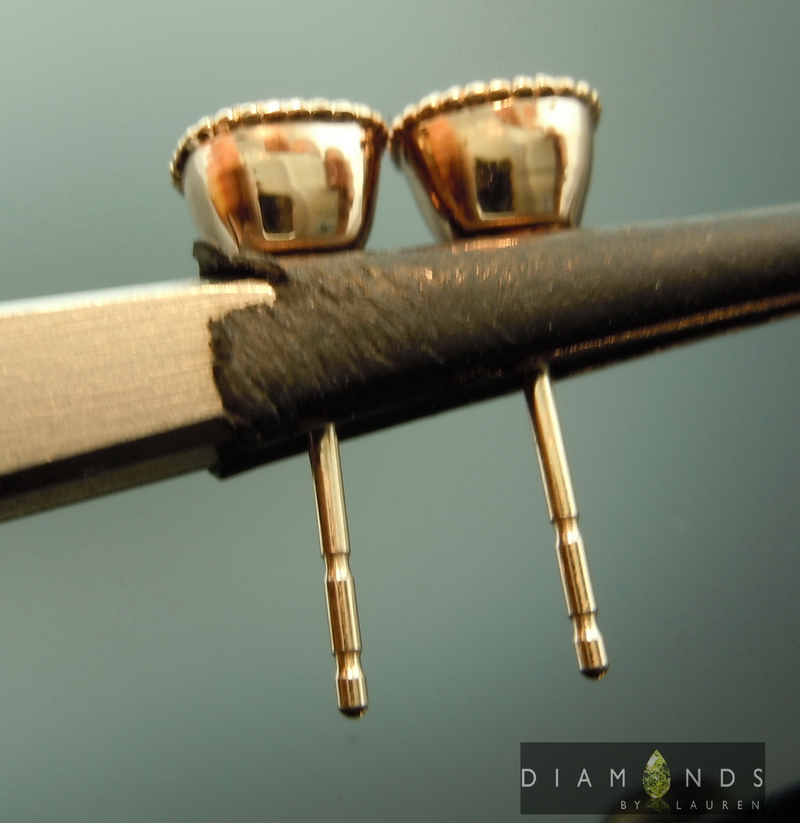 chocolate diamond earrings