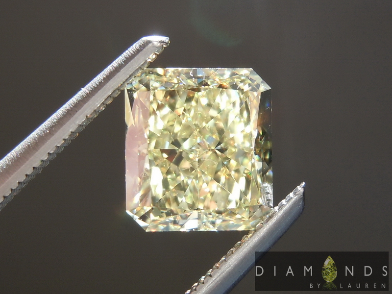 yellow diamond ring