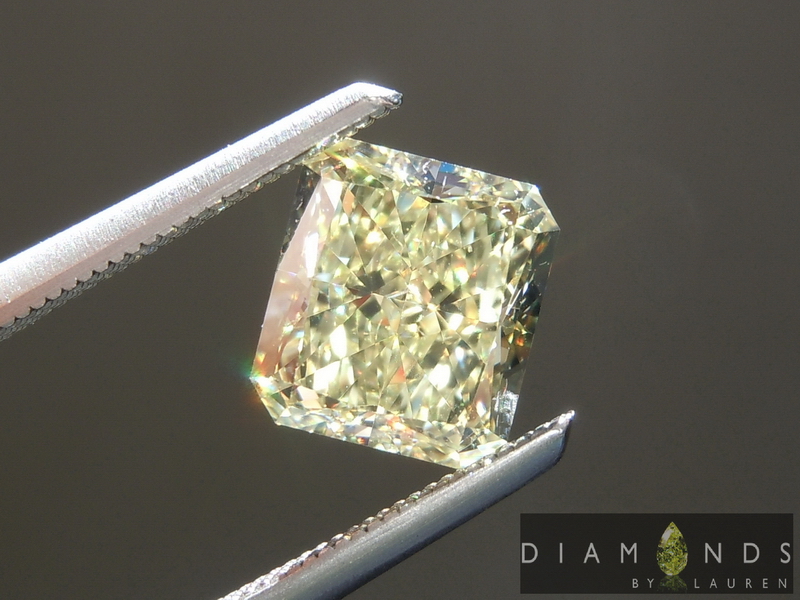 light yellow diamond