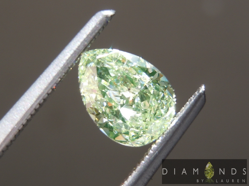 green diamond ring