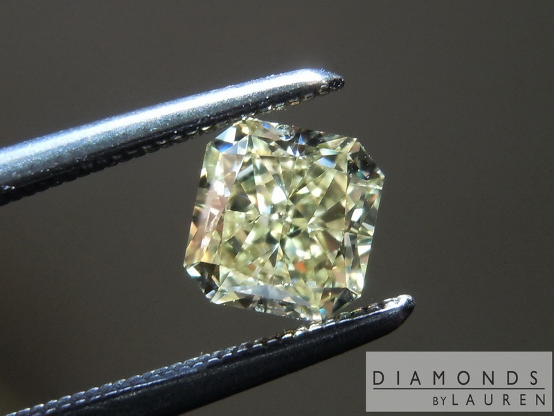 natural yellow diamond earrings