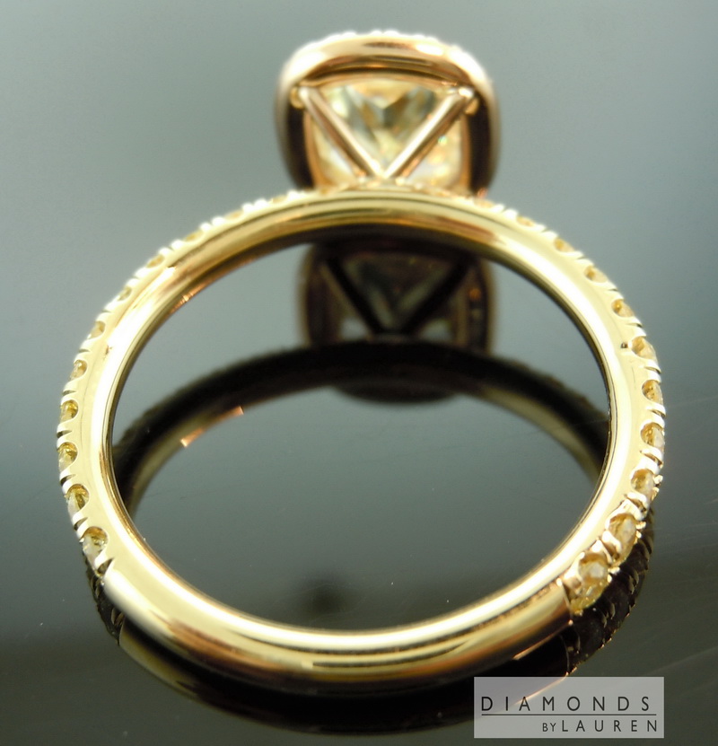 canary diamond ring