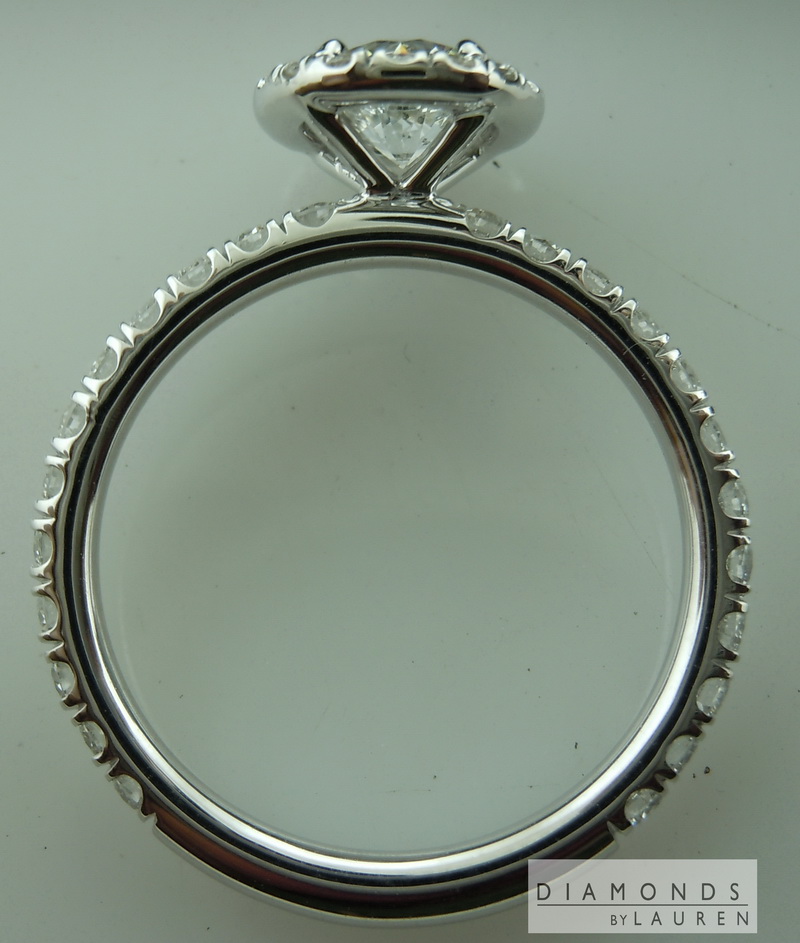 colorless diamond ring