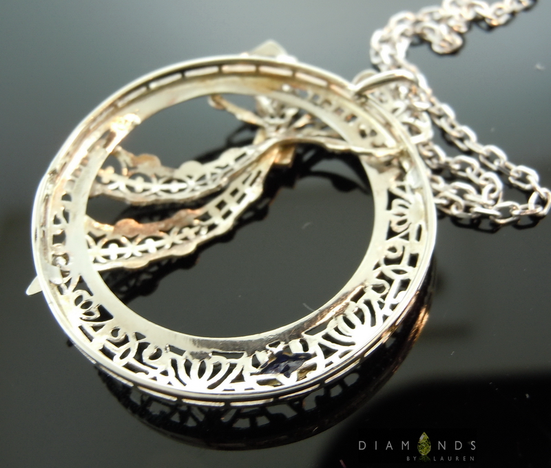 sapphire necklace